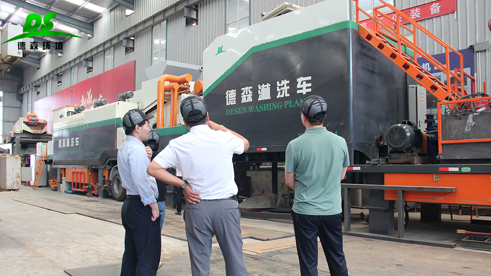 走出實驗室，落實于應用：德森淋洗修復車在鉻污染治理中表現(xiàn)完美！